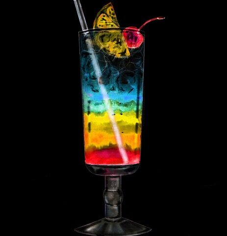 Cocktail Rainbow Lemonade